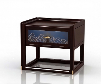 New Chinese Style Bedside Cupboard-ID:859899044
