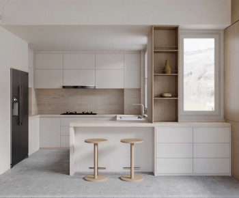 Modern Open Kitchen-ID:456743969