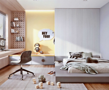 Modern Boy's Room And Son's Room-ID:972661023