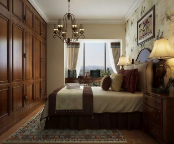 American Style Bedroom-ID:497602943
