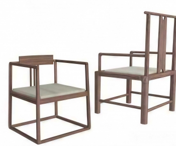 New Chinese Style Dining Chair-ID:515288116