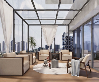 Modern A Living Room-ID:684988021