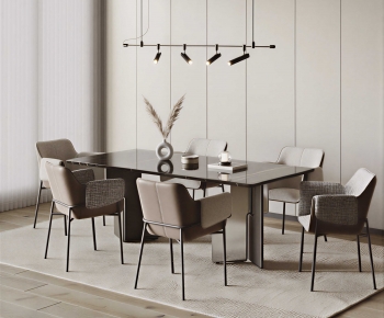 Modern Dining Table And Chairs-ID:752219927