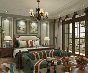American Style Bedroom-ID:169320111