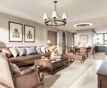 Modern A Living Room-ID:438435081