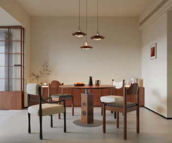 Wabi-sabi Style Dining Room-ID:280488978