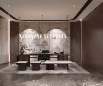 New Chinese Style Tea House-ID:373387108