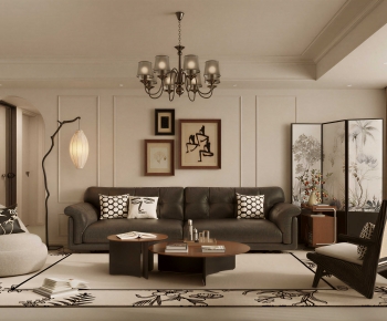 French Style A Living Room-ID:136879921
