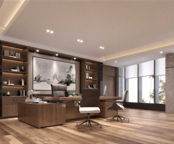 Modern Manager's Office-ID:848480944
