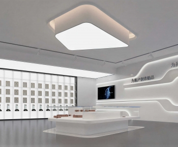 Modern Exhibition Hall-ID:805078033