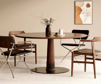Modern Dining Table And Chairs-ID:371560101
