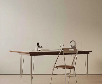Modern Computer Desk And Chair-ID:559849985