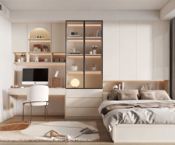 Modern Bedroom-ID:617464077