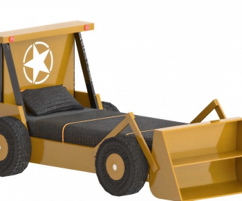 Modern Child's Bed-ID:541451054