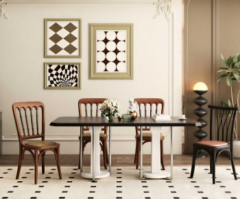 Modern Dining Table And Chairs-ID:218868977