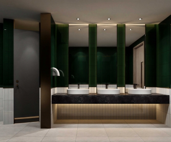 Modern Public Toilet-ID:756005055