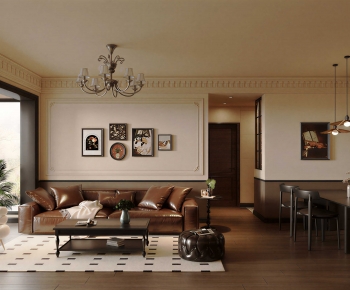 American Style A Living Room-ID:697199117