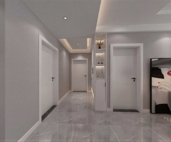 Modern Hallway-ID:134457111