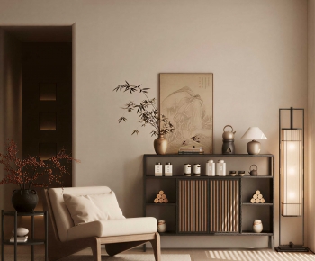 New Chinese Style Lounge Chair-ID:880170117