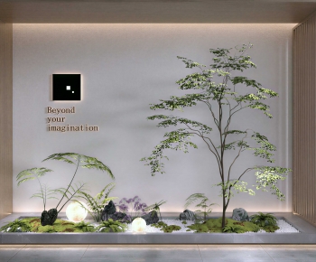 New Chinese Style Plant Landscaping-ID:109231002