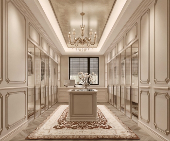 European Style Clothes Storage Area-ID:606462007