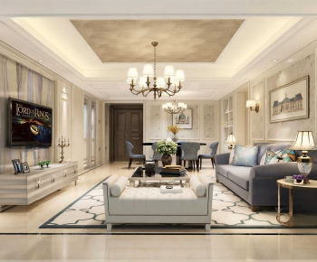 European Style A Living Room-ID:659912112