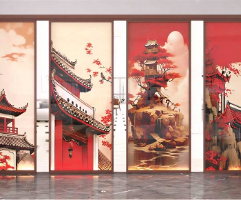 New Chinese Style Partition-ID:936453107