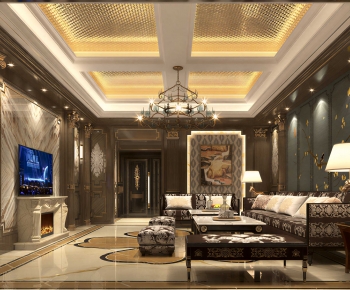 European Style A Living Room-ID:798468113