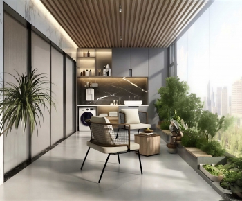 Modern Leisure Balcony-ID:874802119