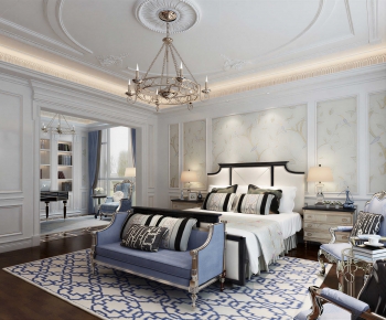 French Style Bedroom-ID:433872943