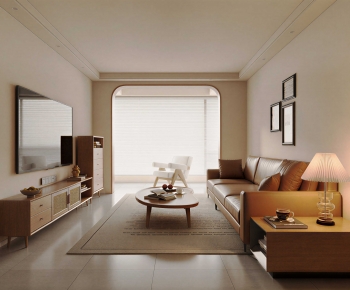 Modern A Living Room-ID:413286923