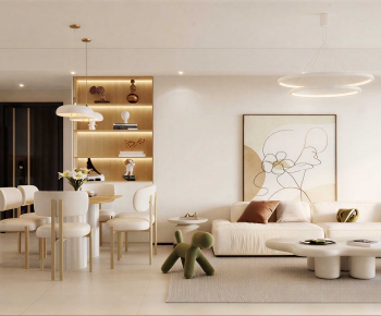 Modern A Living Room-ID:747179032