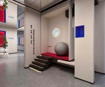 Modern Exhibition Hall-ID:339132077