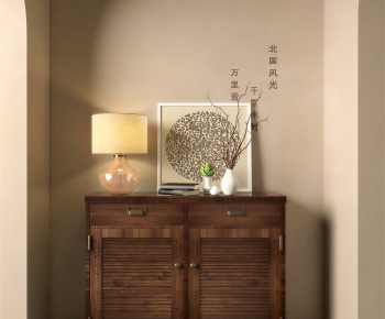 New Chinese Style Side Cabinet-ID:106734997