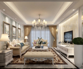 European Style A Living Room-ID:937321224