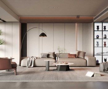 Modern A Living Room-ID:265080917