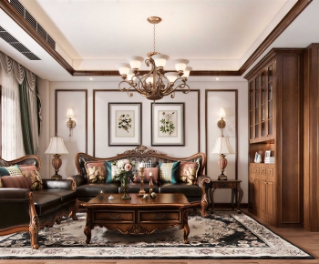 European Style A Living Room-ID:397811895