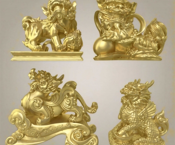 New Chinese Style Sculpture-ID:737508064