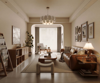 Modern A Living Room-ID:654140009