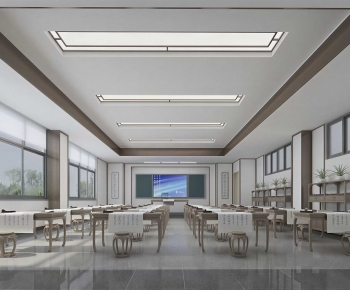 New Chinese Style School Classrooms-ID:781639108