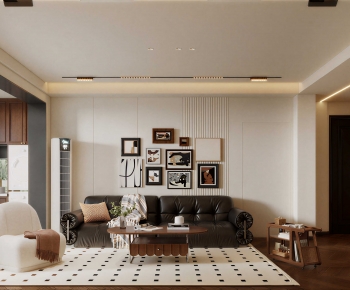 Modern A Living Room-ID:555913937