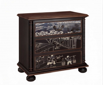 Chinese Style Bedside Cupboard-ID:239902029