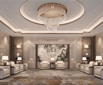 New Chinese Style Reception Room-ID:870529894