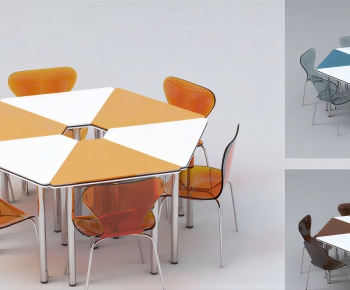 Modern Computer Desk And Chair-ID:484848984