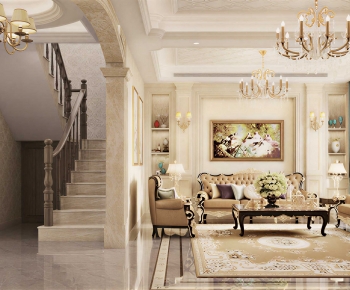European Style A Living Room-ID:154676916