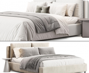 Modern Double Bed-ID:973885066