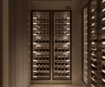Modern Wine Cellar/Wine Tasting Room-ID:622263913
