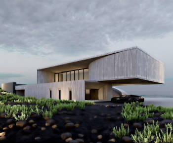 Modern Architecture Of Artistic Style-ID:401732927