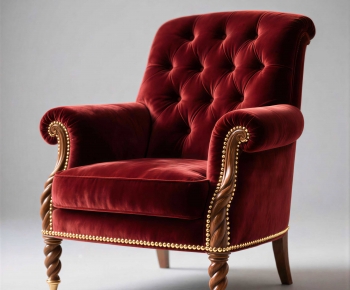 European Style Single Sofa-ID:763767003
