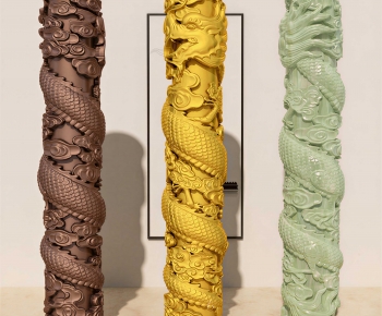 Chinese Style Column-ID:845611119